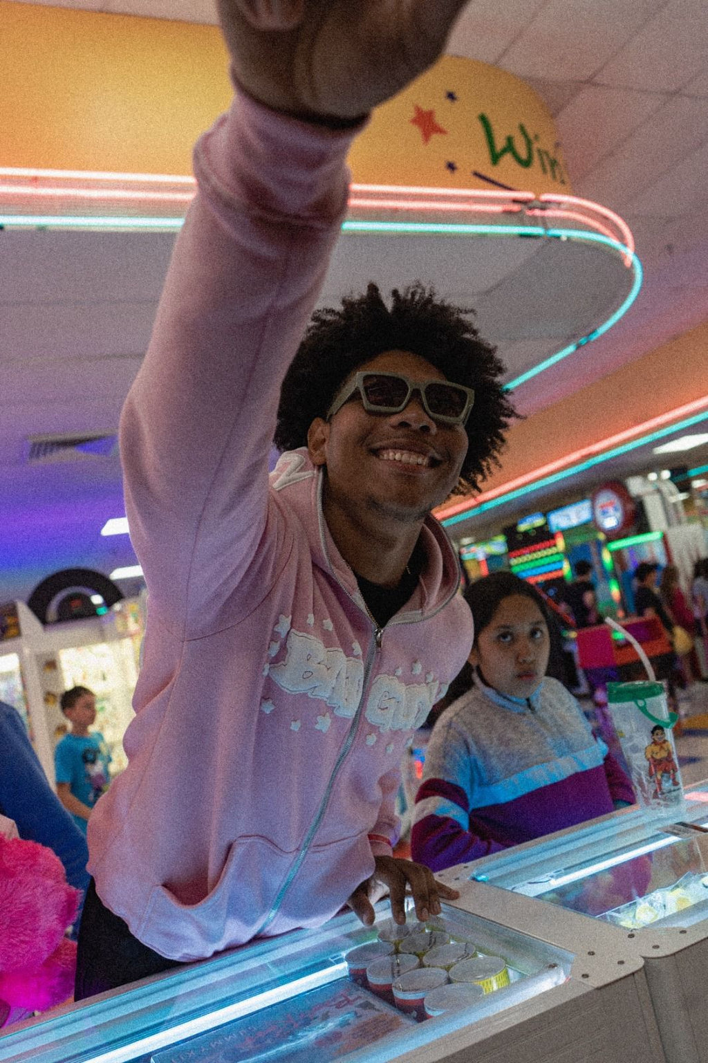 BADGUY. POWDER PINK FULL ZIP - badguyent.com