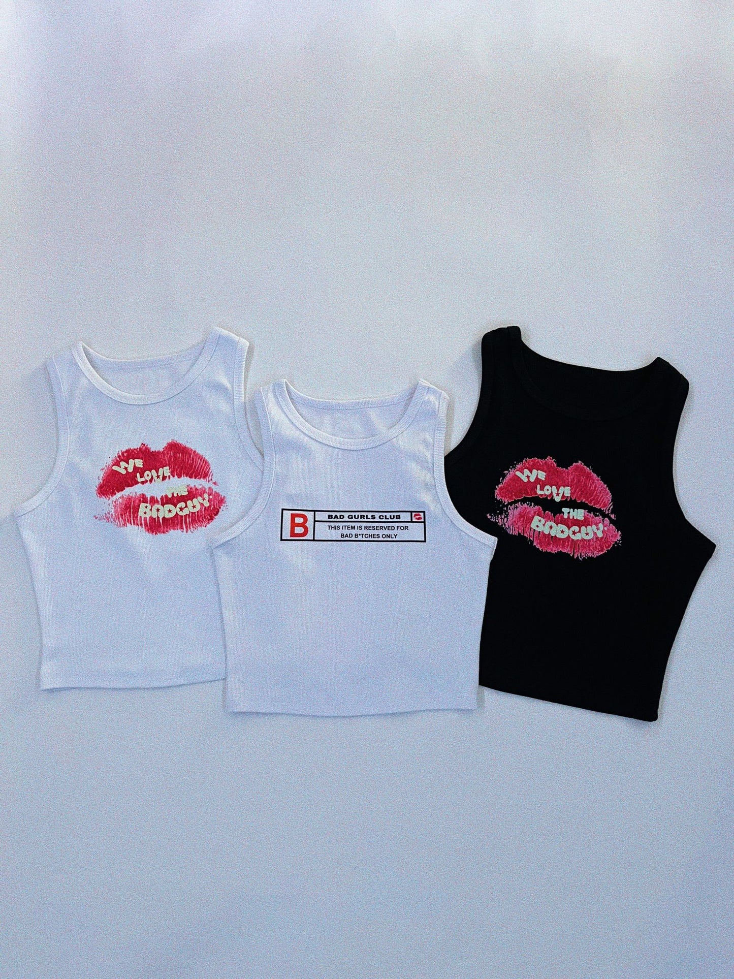 We Love the BADGUY. Crop Top - badguyent.com