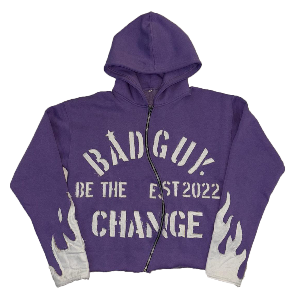 BADGUY. BE THE CHANGE WAVY HOODIE