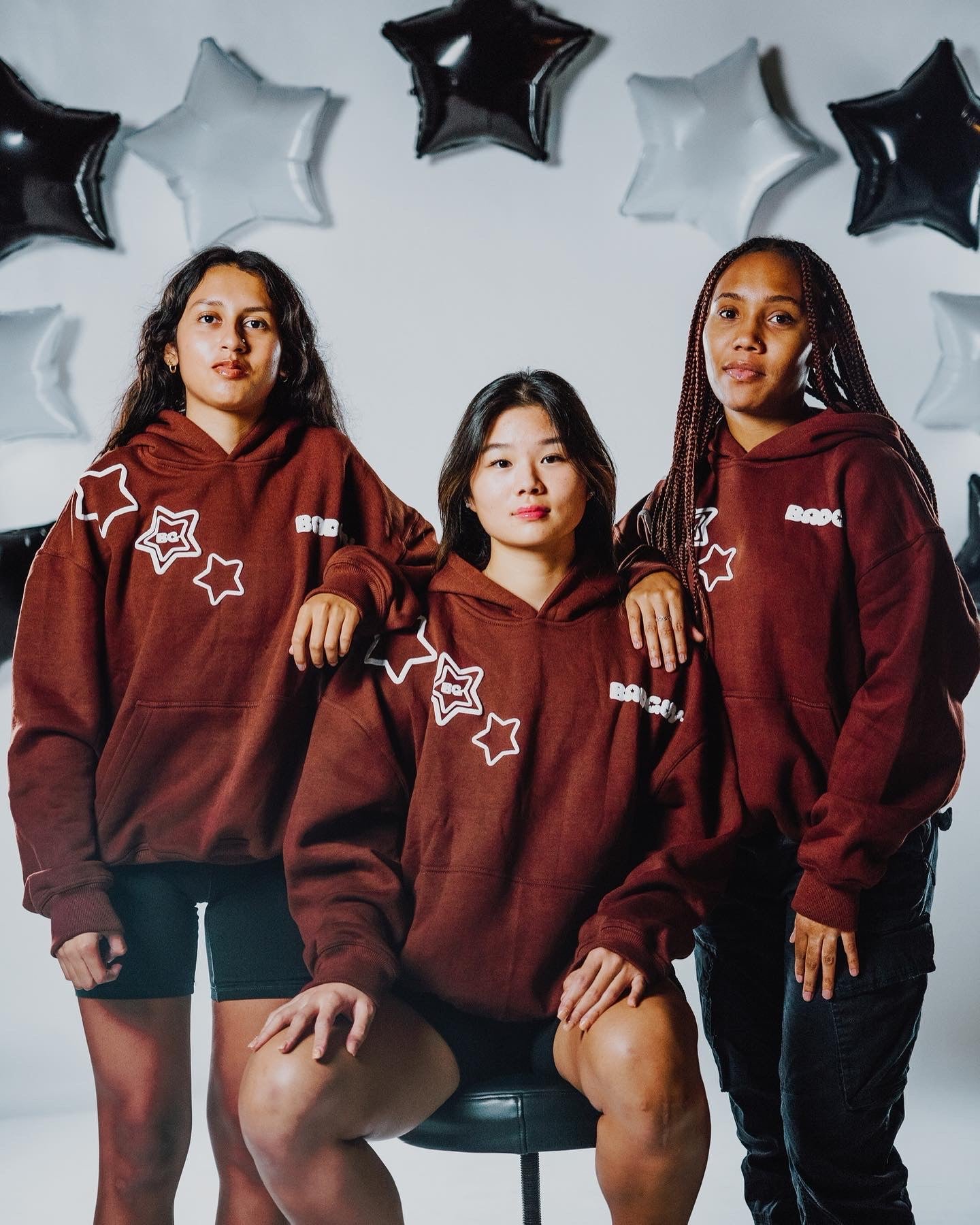 A STAR WAS BORN HOODIE (BROWN) - badguyent.com