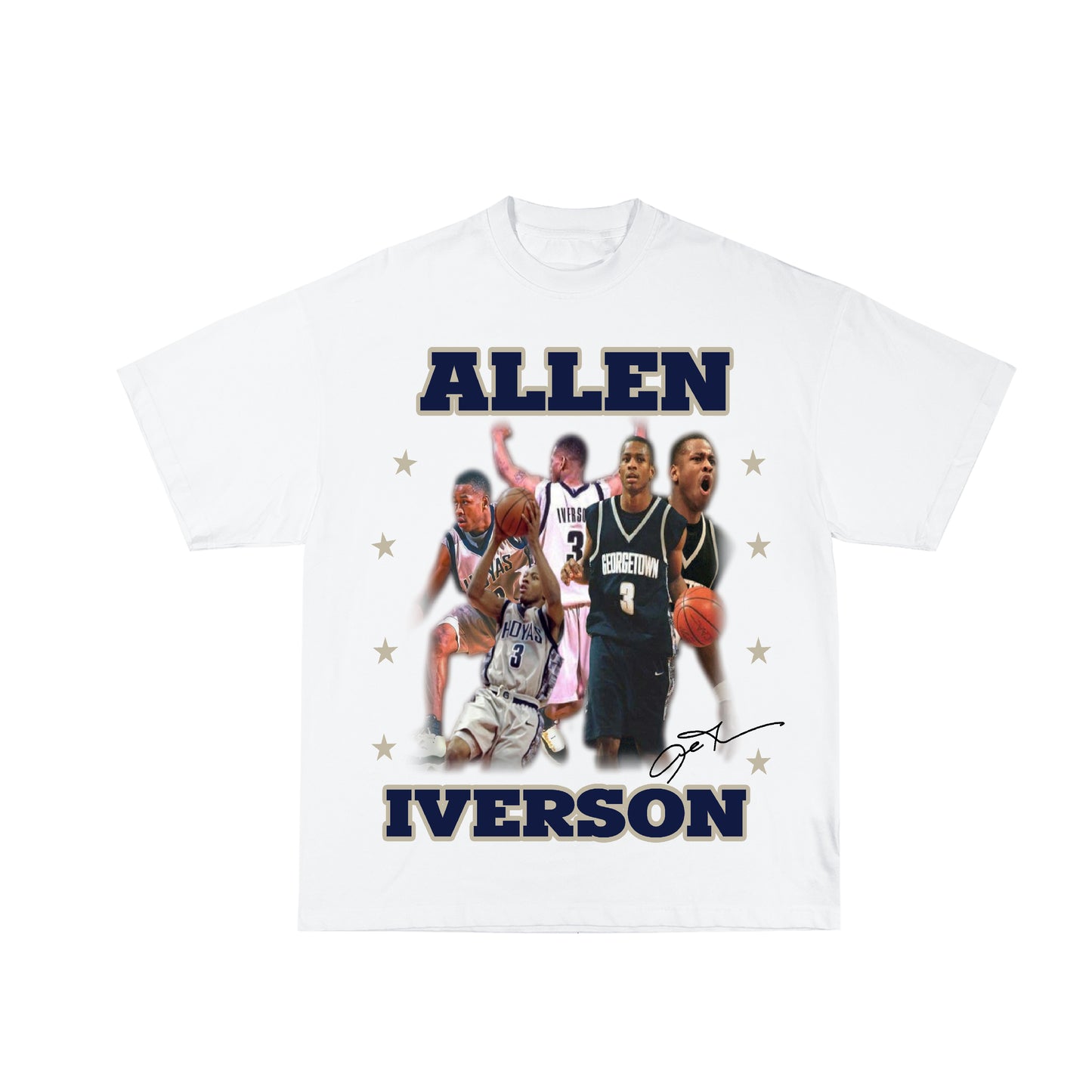 Allen Iverson Signature T-Shirt - badguyent.com