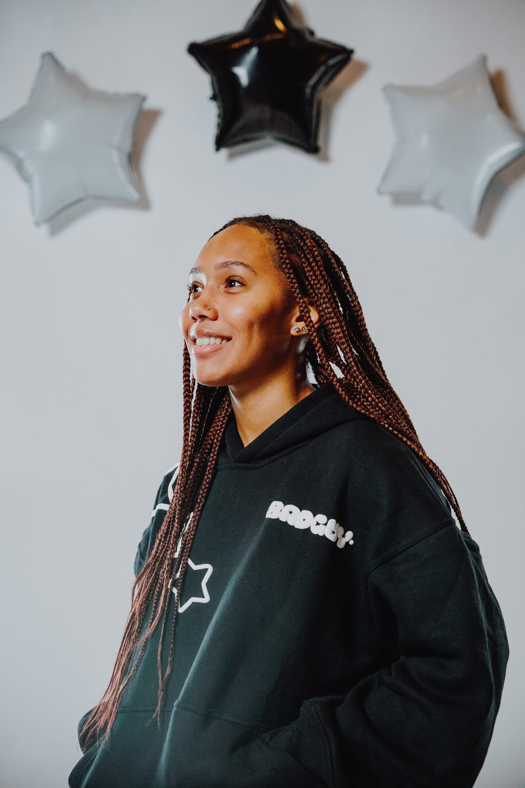 A STAR WAS BORN HOODIE (BLACK) - badguyent.com