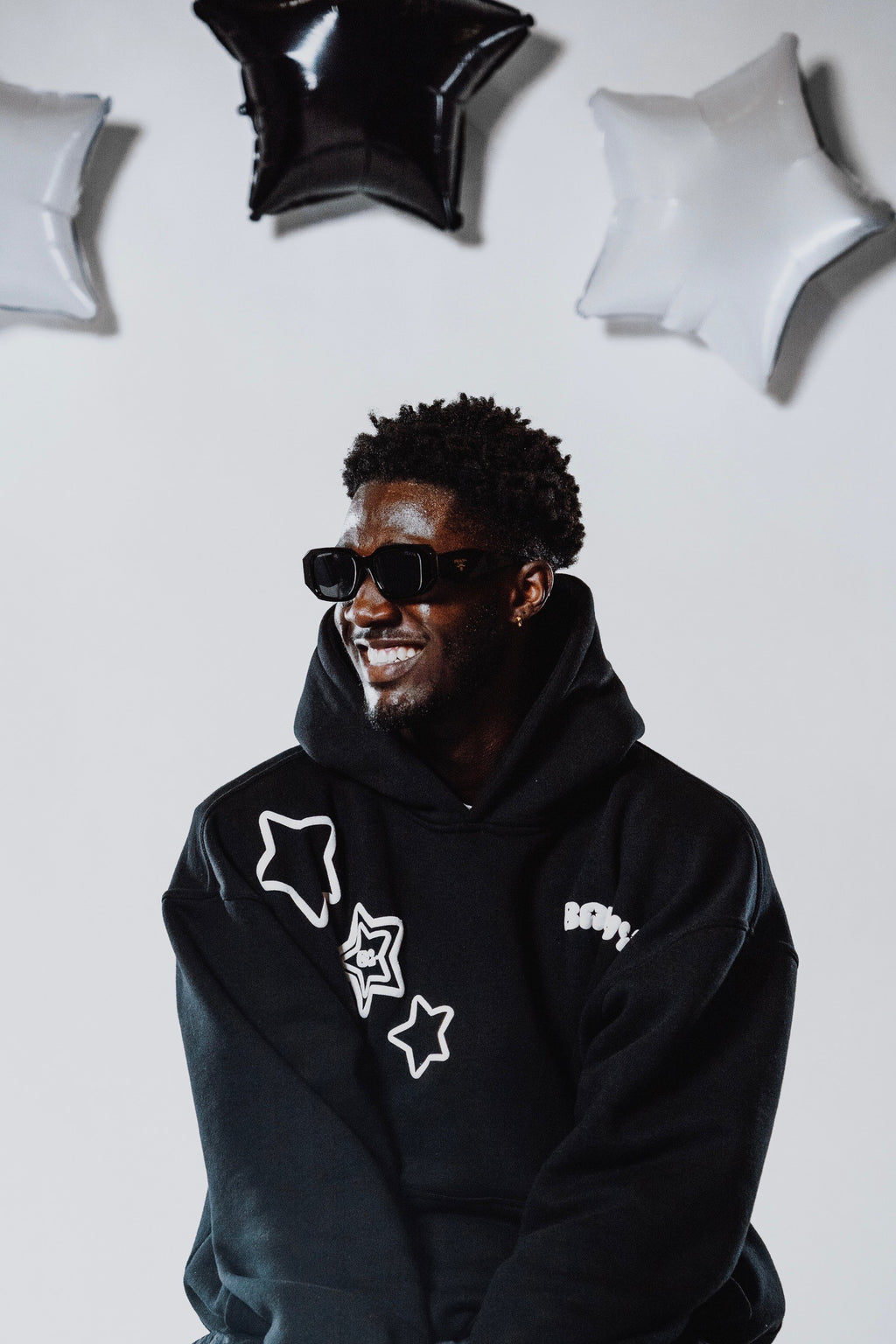 A STAR WAS BORN HOODIE (BLACK) - badguyent.com
