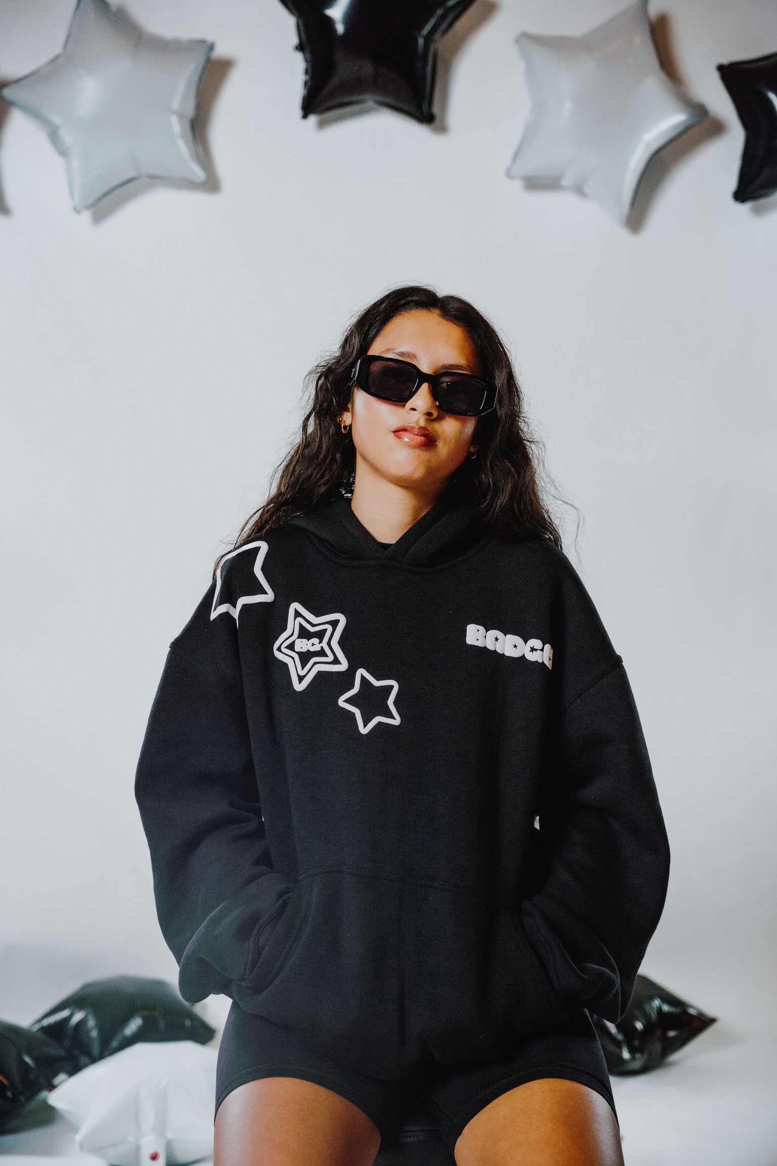 A STAR WAS BORN HOODIE (BLACK) - badguyent.com