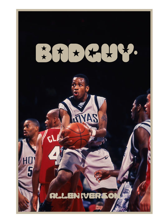 BADGUY. Allen Iverson Poster - badguyent.com